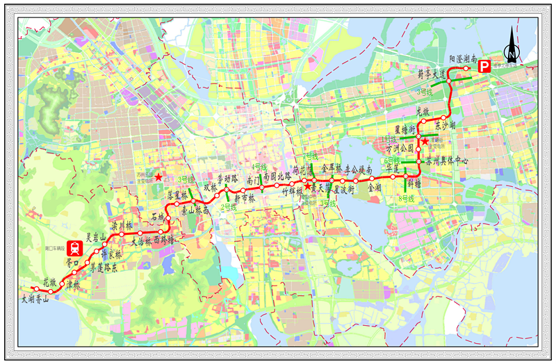 苏州5号线站名公告 苏州地铁 交通 今日苏州
